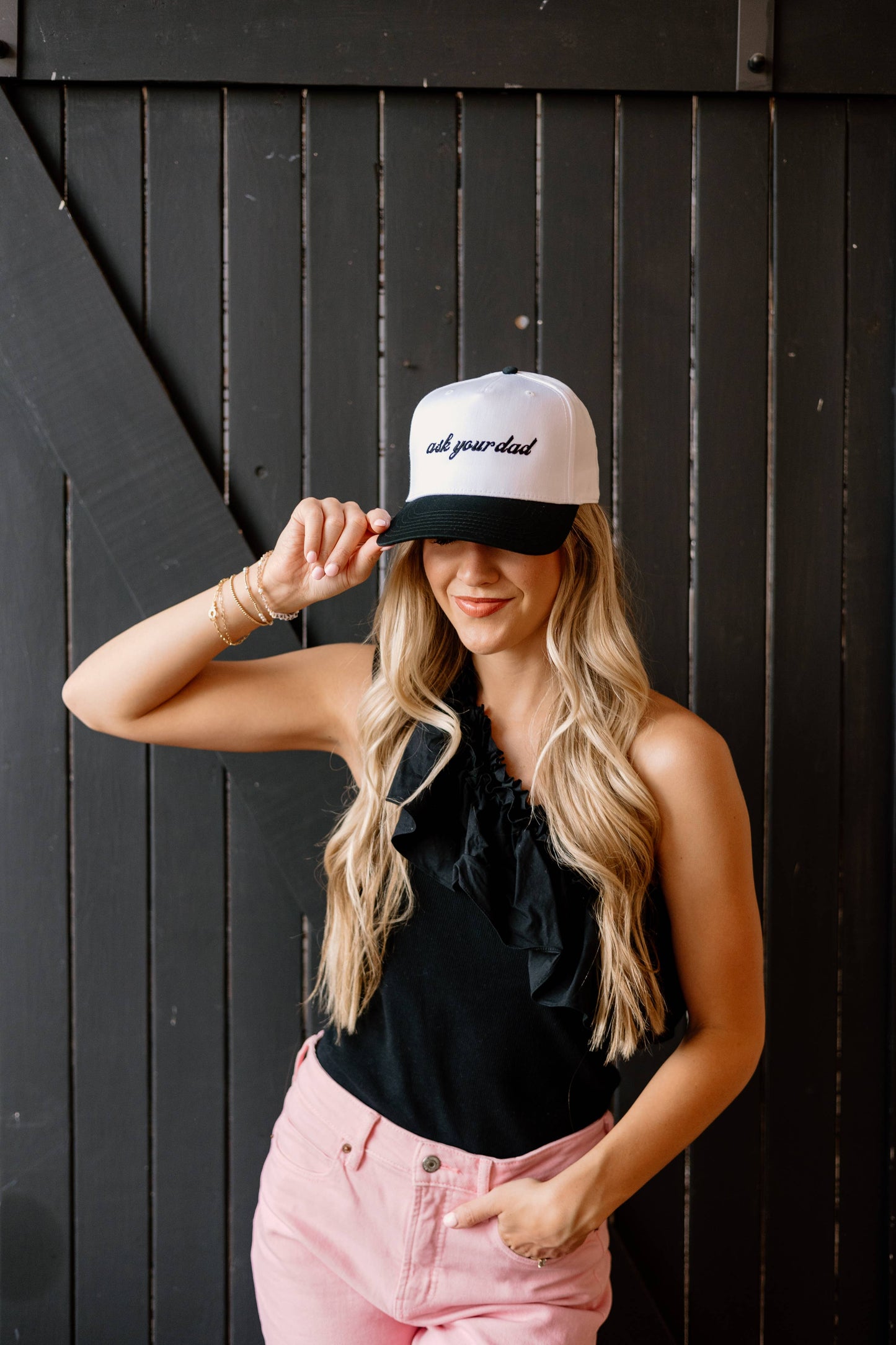"Ask your dad" Trucker Hat