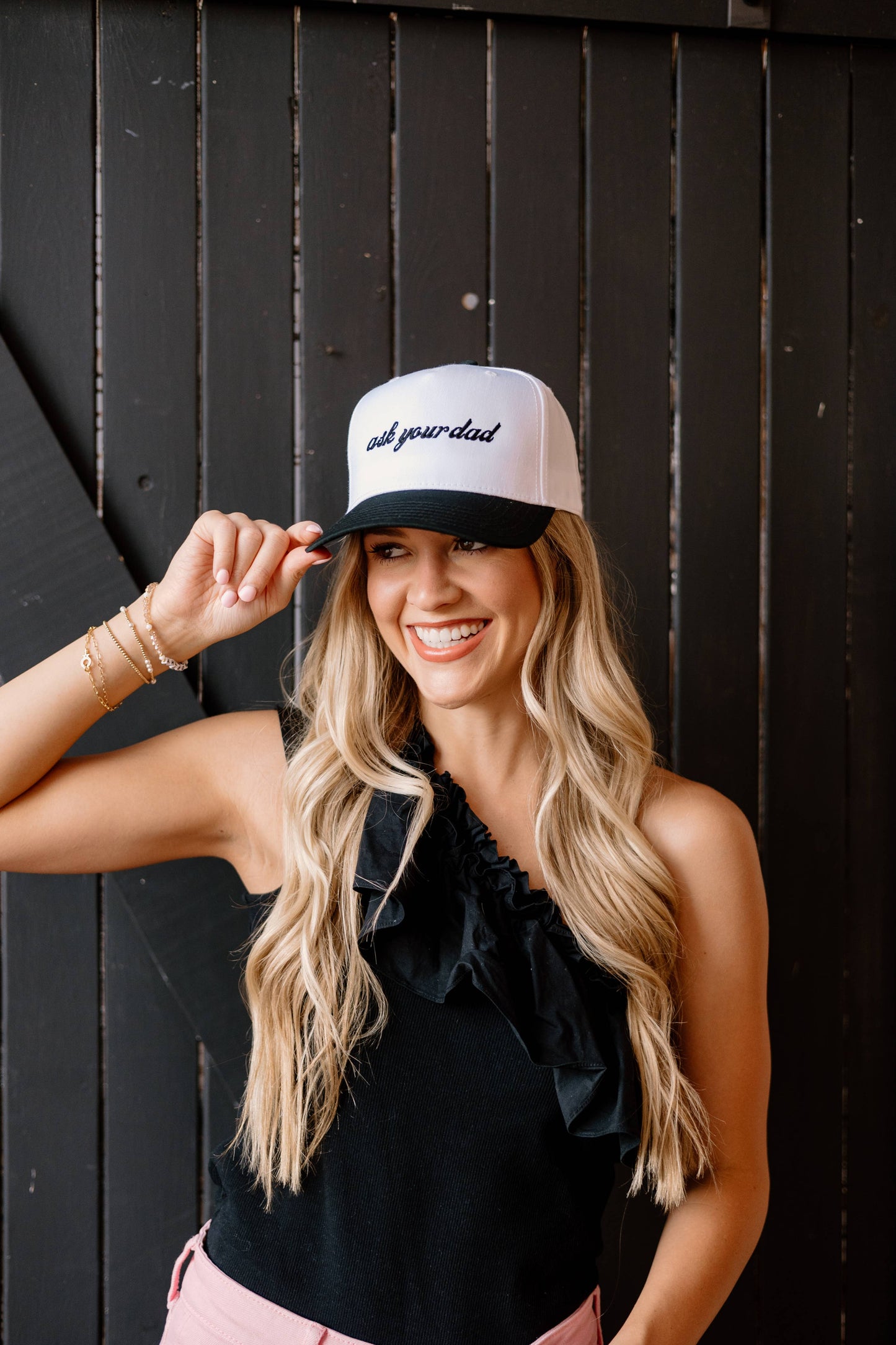 "Ask your dad" Trucker Hat
